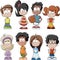 Cartoon kids