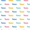 Cartoon kids cartoon caterpillars seamless pattern. Cute children design template. Bright insects icons for textile