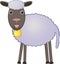 Cartoon lamb