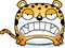 Cartoon Leopard Angry