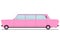 Cartoon limousine