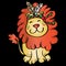 Cartoon Lion Indian.