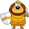 Cartoon Lion King Armor Sword