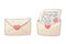 Cartoon love letters