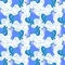 Cartoon magic animals seamless gradient unicorn pattern for wrapping paper and fabrics and linens and kids