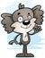 Cartoon Male Koala Waving