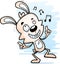 Cartoon Male Rabbit Dancing