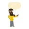 cartoon man with beard pointing with speech bubble