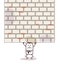 Cartoon man crushed under a heavy wall