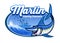 Cartoon marlin fishing character