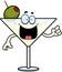 Cartoon Martini Idea