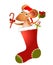 Cartoon Mouse Christmas 2