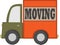 Cartoon Moving Truck