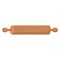 Cartoon nature wooden kitchenware utensil rolling pin with wood grain texture