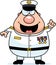 Cartoon Navy Admiral Idea