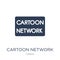 Cartoon network icon. Trendy flat vector Cartoon network icon on