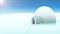 Cartoon North Pole Background With Lodestar