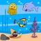 Cartoon Ocean Life [1]