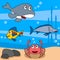 Cartoon Ocean Life [3]