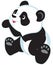 Cartoon panda