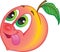 Cartoon Peach or Nectarine