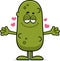 Cartoon Pickle Hug