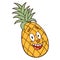 Cartoon pineapple