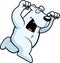 Cartoon Polar Bear Attacking