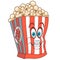 Cartoon popcorn bucket