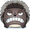 Cartoon Porcupine Angry