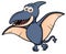 Cartoon pteranodon