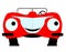 Cartoon Red Car