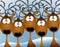 Cartoon Reindeer Christmas Card