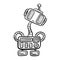 Cartoon Robot Vector Image Funny Character