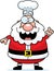 Cartoon Santa Claus Chef Idea