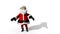 Cartoon Santa claus dancing