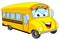 Cartoon school bus