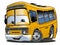 Cartoon School Bus