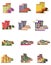 Cartoon shoes icon