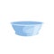 Cartoon simple colors bath washbowl. Cleaning service and hygiene vector icon.