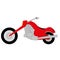 Cartoon Simple Motorcycle