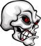 Cartoon Skull Image Vector