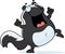 Cartoon Skunk Dancing
