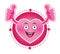 Cartoon Smiling heart icon