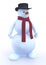 Cartoon Snowman