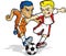 Cartoon soccer 02