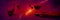 Cartoon space background with glow galaxy nebula