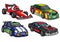 Cartoon sport racing car in set