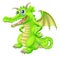 Cartoon Standing Dragon