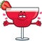 Cartoon Strawberry Daiquiri Hug